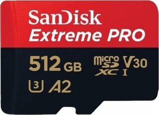 Sandisk Extreme Pro 512 GB (SDSQXCZ-512G-GN6MA) microSD kullananlar yorumlar